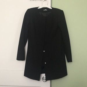 Black blazer coat